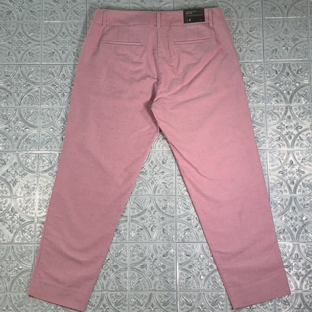 J. Crew NWT Pink Capris Skimmer Pant City Fit Size 8 - Picture 6 of 12
